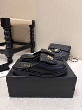 Load image into Gallery viewer, SE1777 Chanel Backpack-Buckle Loafers Mules / Sizes 4–11
