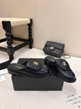 Load image into Gallery viewer, SE1777 Chanel Backpack-Buckle Loafers Mules / Sizes 4–11
