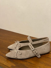 Load image into Gallery viewer, SE1778 Miu Miu Pointed-Toe Pumps · SS26 / Suede Upper / Rubber Sole / Sizes 5–10
