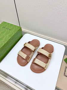 SE1387 Women's Sandal with Double G / Size5-11