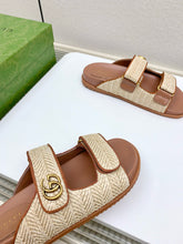 Load image into Gallery viewer, SE1387 Women&#39;s Sandal with Double G / Size5-11
