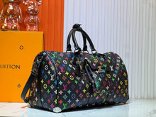 Load image into Gallery viewer, LB1208 LV x TM Keepall Bandoulière 45 / 17.7 x 10.6 x 7.9 inches
