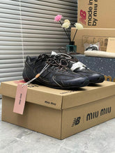Load image into Gallery viewer, SE1465 New Balance X Miu Miu 530 SL Leather Sneakers / Size5-10
