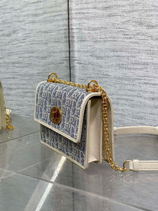 DR575 Miss Caro Mini Bag / 7x4.5x2inches / HIGHEST QUALITY VERSION