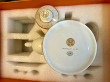 Load image into Gallery viewer, JW1017 Hermes Golden Mosaic Tea Set / 5-Piece Porcelain Collection

