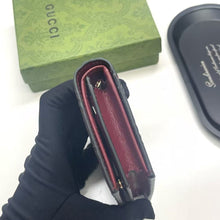 Load image into Gallery viewer, GC744 GG Emblem small wallet / W4.3&quot; x H3.3&quot; x D1.2&quot;
