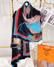 Load image into Gallery viewer, CLTH263 H Rectangle 100%Cashmere Shawl 200x100cm
