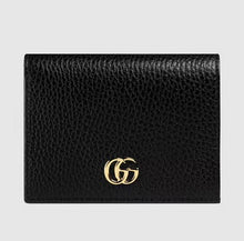 Load image into Gallery viewer, GC419 Black Leather Card Case Wallet / 4.3x6.9inch

