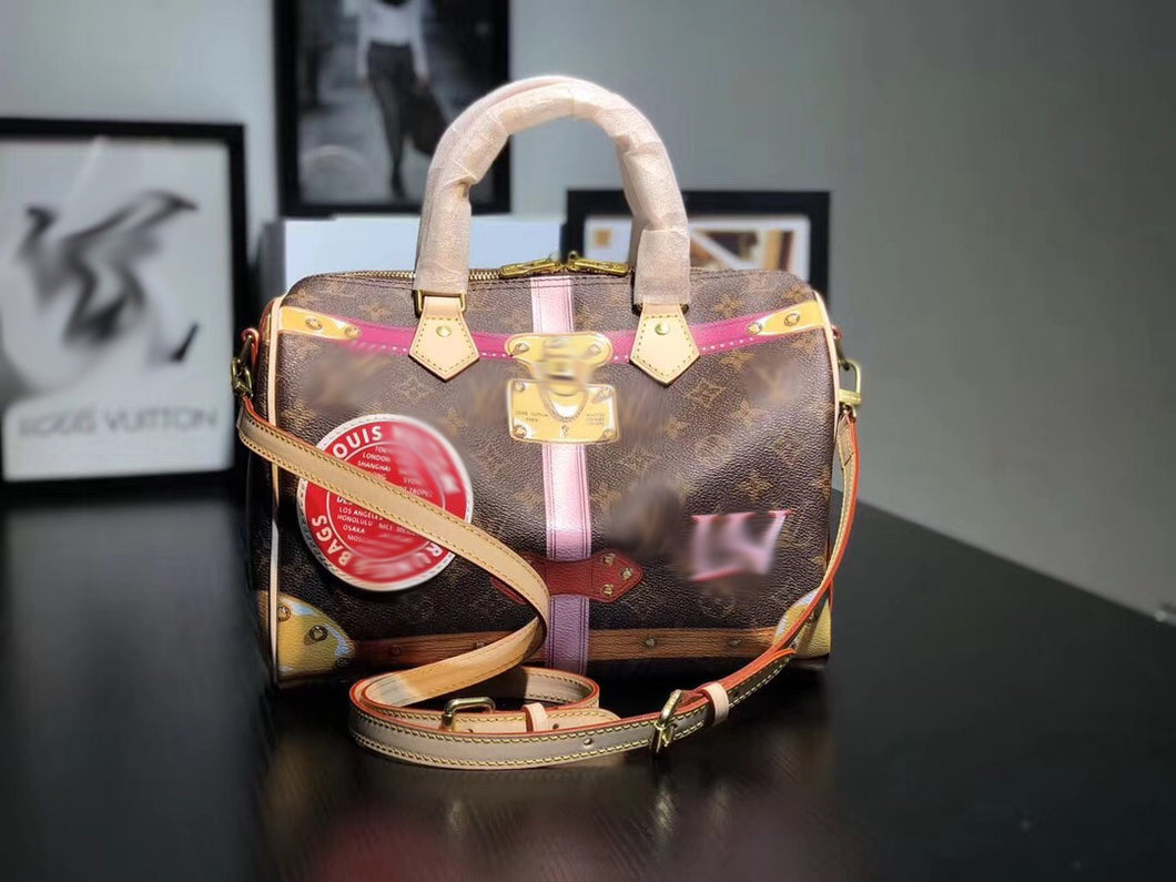 LB158   Damier Azur,Monogram