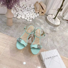 Load image into Gallery viewer, SE493  Size 5-10  Heels:8cm Material: Sheep skin Sole: Rubber leather
