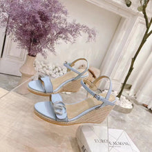 Load image into Gallery viewer, SE494  Size 5-10  Heels:8cm Material: Sheep skin Sole: Rubber leather
