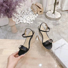Load image into Gallery viewer, SE496  Size 5-10   Heels:8cm Material: Sheep skin Sole: Rubber leather
