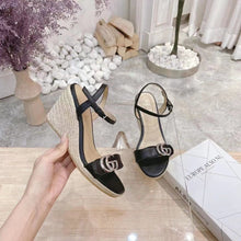 Load image into Gallery viewer, SE496  Size 5-10   Heels:8cm Material: Sheep skin Sole: Rubber leather
