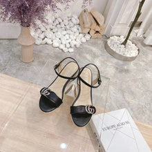 Load image into Gallery viewer, SE496  Size 5-10   Heels:8cm Material: Sheep skin Sole: Rubber leather
