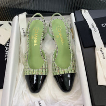 Load image into Gallery viewer, SE549  Size 4-10   Heels:6cm Material: Sheep skin Lining: Sheep skin Sole: Italian leather
