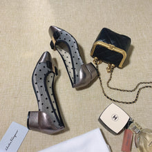 Load image into Gallery viewer, SE554  Size 4-10	Heels:3.5cm Lining: Hogskin Sole: Rubber leather
