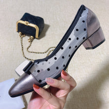 Load image into Gallery viewer, SE554  Size 4-10	Heels:3.5cm Lining: Hogskin Sole: Rubber leather
