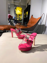 Load image into Gallery viewer, SE569 Size 4-11  Heels:10cm Material: Cowhide  Lining: Sheep skin Sole: Italian leather
