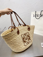 Load image into Gallery viewer, LWE021 Small Anagram Basket bag / 11x9.5inch
