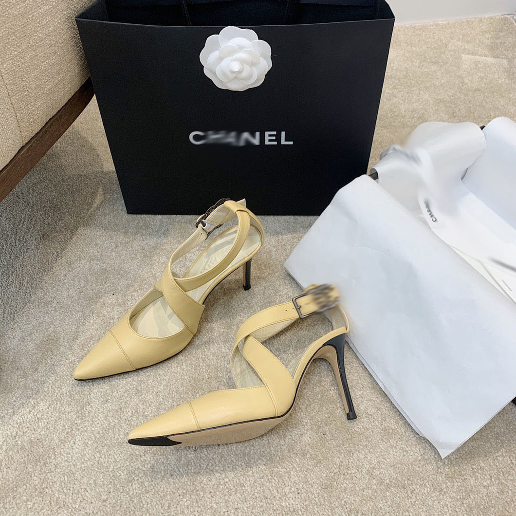 SE613 Size 5-8 Heels:7.5cm Material: Sheep skin Lining: Sheep skin Sole: Italian leather