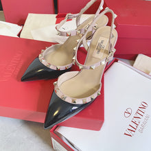 Load image into Gallery viewer, SE630 Size 4-11  Heels:9cm Material: Cowhide  Lining: Sheep skin Sole: Italian leather
