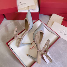 Load image into Gallery viewer, SE633 Size 4-11   Heels:9cm Material: Cowhide  Lining: Sheep skin Sole: Italian leather
