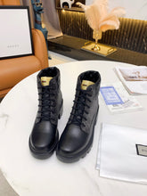 Load image into Gallery viewer, SE675  Size 4-11   Heels:6cm Material: Cowhide  Lining: Cowhide Sole: Rubber
