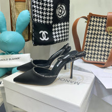 Load image into Gallery viewer, SE768  Heels:9cm Material: Silk Lining: Sheep skin Sole: Italian leather Size4-11

