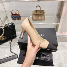 Load image into Gallery viewer, SE790   Size5-10  Heels:7.5cm Material: Cowhide  Lining: Sheep skin Sole: Italian leather

