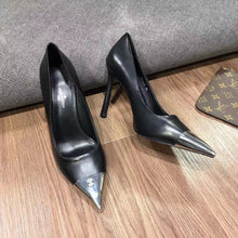 Load image into Gallery viewer, SE792  Size5-10  Heels:10cm Material: Cowhide  Lining: Sheep skin Sole: Italian leather
