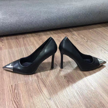Load image into Gallery viewer, SE792  Size5-10  Heels:10cm Material: Cowhide  Lining: Sheep skin Sole: Italian leather
