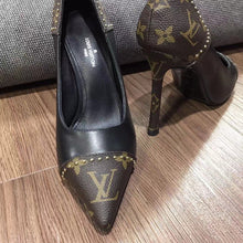 Load image into Gallery viewer, SE793  Size5-10   Heels:10cm Material: Cowhide  Lining: Sheep skin Sole: Italian leather
