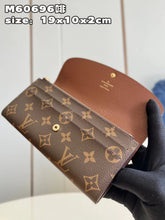 Load image into Gallery viewer, LB740 Emilie Wallet / HIGHEST QUALITY VERSION / 7.5 x 3.9 x 0.8 inches
