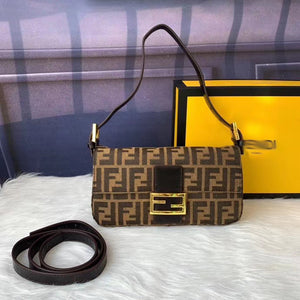 FF013 Brown,Black, Pale Yellow 9.8x5.1x1.6inch