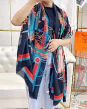 Load image into Gallery viewer, CLTH263 H Rectangle 100%Cashmere Shawl 200x100cm
