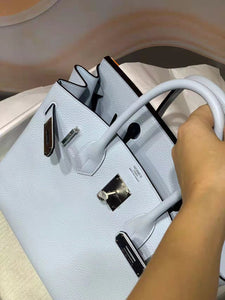 HM060 Birkin in Blue Pale /  HIGHEST QUALITY VERSION