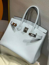 Load image into Gallery viewer, HM060 Birkin in Blue Pale /  HIGHEST QUALITY VERSION
