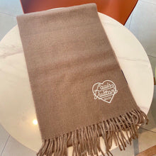 Load image into Gallery viewer, CLTH312 LV Cashmere Scarf / 11.8x70.9inch
