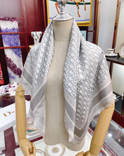 Load image into Gallery viewer, CLTH264 Oblique 90 Square Scarf 90 x 90 cm / 35.5 x 35.5 inches
