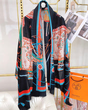 Load image into Gallery viewer, CLTH263 H Rectangle 100%Cashmere Shawl 200x100cm
