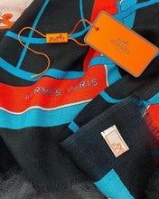 Load image into Gallery viewer, CLTH263 H Rectangle 100%Cashmere Shawl 200x100cm
