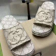 Load image into Gallery viewer, SE1038 Women&#39;s slide sandal with Interlocking G / Size5-10
