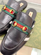 Load image into Gallery viewer, SE1032 adidas x Gucci women's slipper with Horsebit / Size5-10
