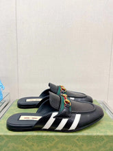 Load image into Gallery viewer, SE1032 adidas x Gucci women's slipper with Horsebit / Size5-10
