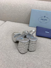 Load image into Gallery viewer, SE861 PD Metallic Leather Slingback Pumps / Size5-10
