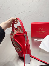 Load image into Gallery viewer, VLTN075 LE CINQUIEME TOILE ICONOGRAPHE BUCKET BAG / W5.5xH8.2xD3.9 in
