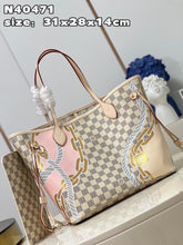 Load image into Gallery viewer, LB778 New Spring Collection - Nautical Neverfull MM / HIGHEST QUALITY VERSION
