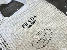 Load image into Gallery viewer, PD197 Raffia Tote Bag / 15.7x15.7inch
