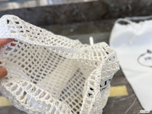 Load image into Gallery viewer, PD197 Raffia Tote Bag / 15.7x15.7inch
