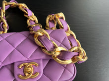 Load image into Gallery viewer, CC665 Mini Flap Bag / HIGHEST QUALITY VERSION / 5.3 × 6.6 × 3.1 in
